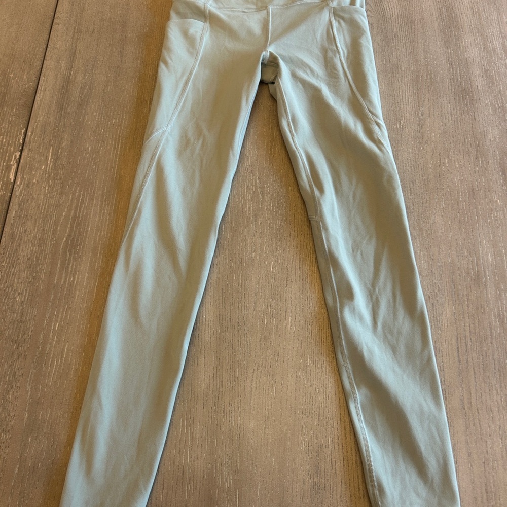 Athleta Girl Light Sage High-Rise Leggings